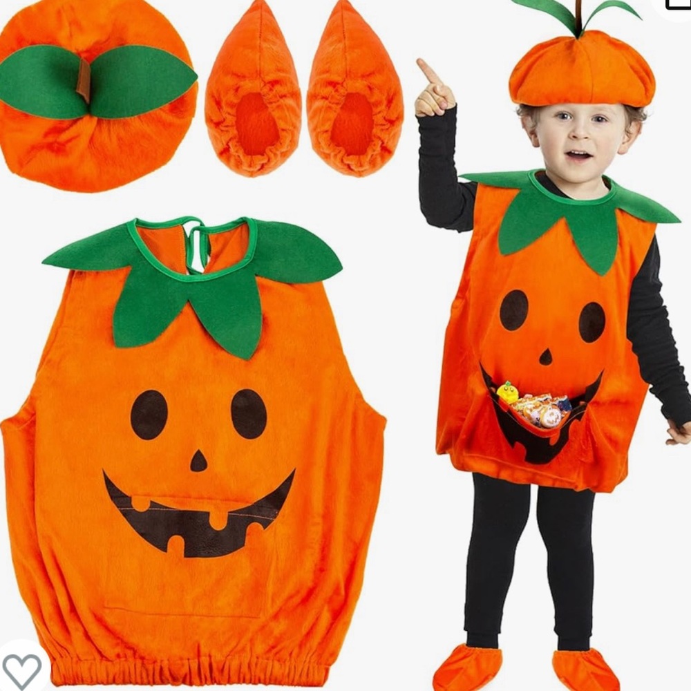 Pumpkin Costume 2T